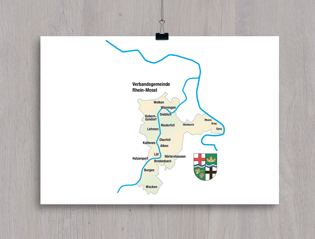 Geo-Grafik | Verbandsgemeinde Rhein-Mosel